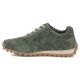 3. Women's leather shoes, suede sneakers, green Filippo DP7961