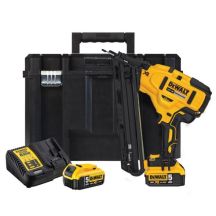 18v xr finish nailer 15ga xr, 2 x 5.0ah, lad and tst