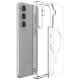 6. Spigen Ultra Hybrid Mag MagSafe Case for Samsung Galaxy S25 FE - Clear and White