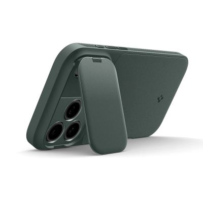 7. Spigen Optik Armor MagSafe Case for iPhone 17 Pro - Green