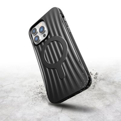 4. Raptic X-Doria Clutch Case iPhone 14 Pro Max with MagSafe back cover black