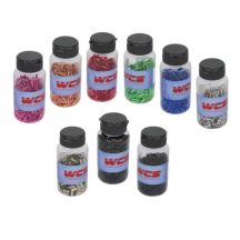 O-Ring cable protector packed in 200 pieces per bottle.