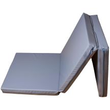 FOLDABLE GYMNASTIC MATTRESS GRAY 180CM BENCHK