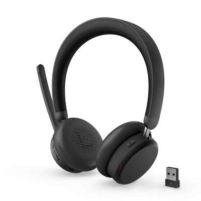 3. Lenovo ANC Headset 6550 Headset Wireless Headband Office/Call Center USB Type-C Bluetooth Black