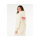3. Women's RIP CURL Surf Puff Heritage Hoodie Beige