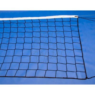 Volleyball net black with antennas Netex SI0006/7