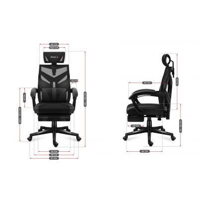 9. Huzaro Combat 5.0 Black Gaming Chair