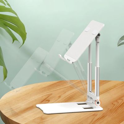 7. Wozinsky WPT-K28 Desk Stand for Phone Tablet Smartphone Holder Foldable - White