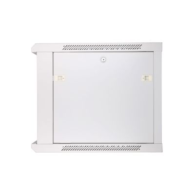 16. Extralink EX.8581 rack cabinet (400mm / 600mm / 600mm; wall-mounted; openable; 19''; grey)