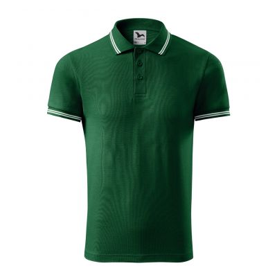 2. Malfini Urban M MLI-219D3 dark green polo shirt