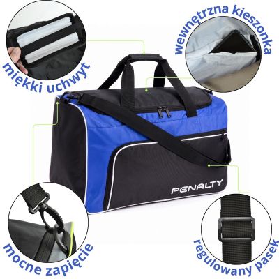 4. PENALTY BAG MALA GYM S11 MEDIUM BLUE