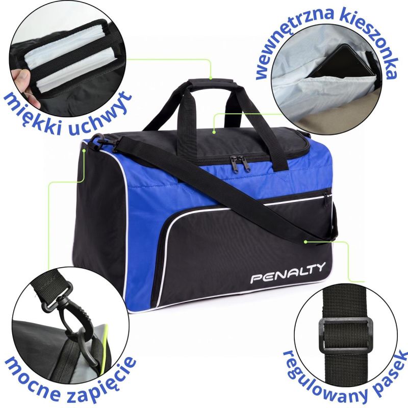 4. PENALTY BAG MALA GYM S11 MEDIUM BLUE
