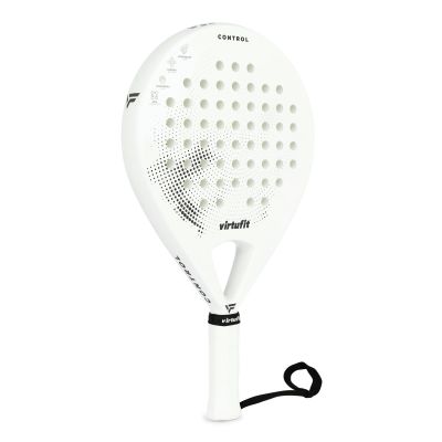 2. VIRTUFIT PADEL CONTROL RACKET - WHITE AND BLACK