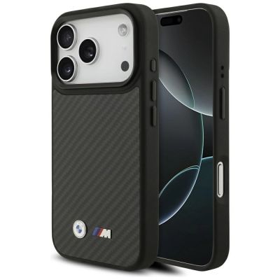 BMW M Kevlar Matt MagSafe Case for iPhone 17 Pro - Black