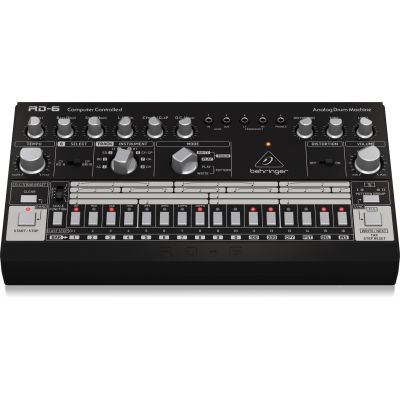 3. Behringer RD-6-BK rhythm/drum machine