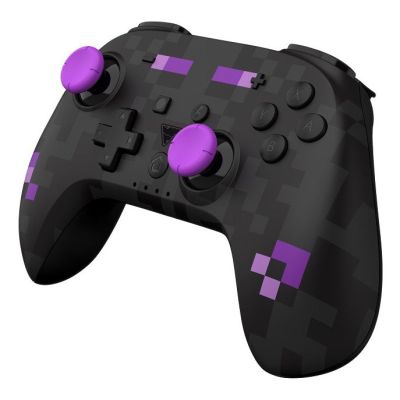 2. Dragonshock PopTop Black, Purple Bluetooth Gamepad Analog/Digital Nintendo Switch, PC