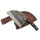 Serb Samura Mad Bull kitchen knife 18 cm, red