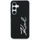 3. Case Karl Lagerfeld Silicone Metal Signature Logo Samsung Galaxy S25 black