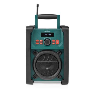 Nedis RDDB3100GN Portable Radio Analog & Digital Black, Green