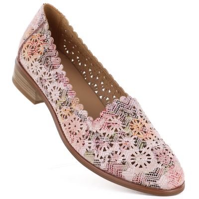 2. Women's openwork multicolor shoes Potocki 26-12320