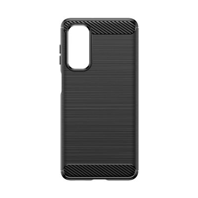 4. Flexible carbon pattern case for Samsung Galaxy M54 Carbon Case - black