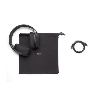 5. Logitech Zone Vibe Wireless Headset Wireless Headband Calls/Music USB Type-C Bluetooth Graphite