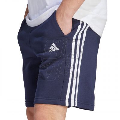 9. adidas Essentials Fleece 3-Stripes Shorts M IJ6484