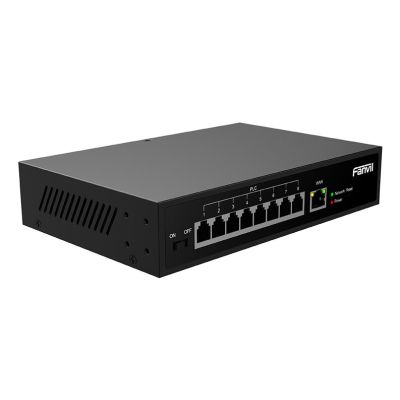 3. Fanvil PN8 Network Links Unmanaged Fast Ethernet (10/100) Black