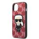 6. Karl Lagerfeld KLHCP13MPMNIKPI iPhone 13 6.1" hardcase red/red Monogram Ikonik Patch