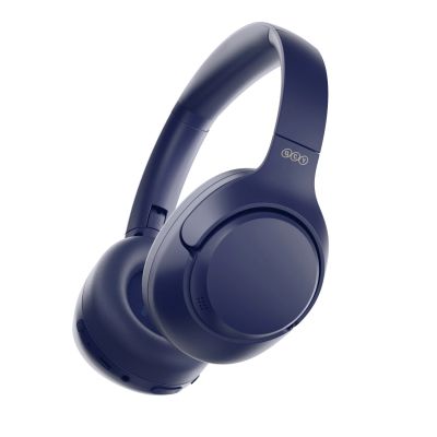 7. QCY H3 Over-Ear Headphones with ANC Bluetooth 5.4 Hi-Res Audio - Blue