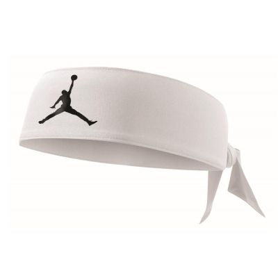 Air Jordan Dri-fit Jumpman Unisex White Headband - J.JN.00.101.OS