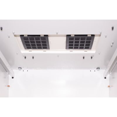 26. Digitus 19" 12U 600x600 wall-mounted network cabinet, solid door, gray, undivided, assembled, IP55, 100kg