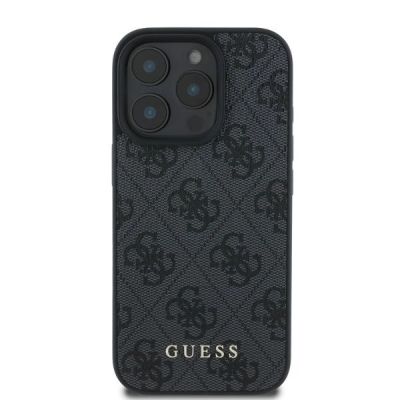 3. Guess 4G Classic iPhone 16 Pro Case - Black
