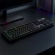 7. Wozinsky WKG-200 RGB Membrane Gaming Keyboard with Scroll Wheel - Black