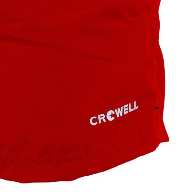 16. Crowell M 300/400 red swim shorts