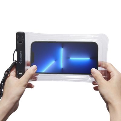 2. Spigen Aqua Shield A610 Case Waterproof Floating on Water - Transparent