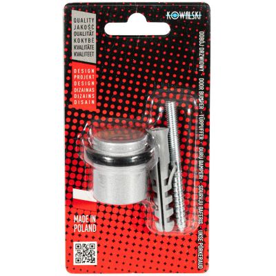 7. 25/30 mm Satin Stainless Steel Door Stop KOWALSKI