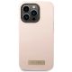 3. Guess Silicone Logo Plate MagSafe Case for iPhone 14 Pro - Pink