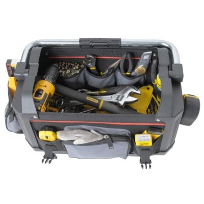 4. Stanley 1-79-213 Tool Box Nylon, Plastic, Polypropylene (PP) Black, Gray