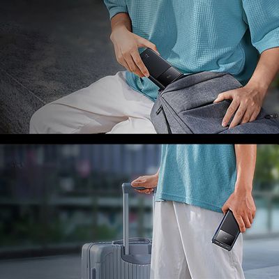 12. Baseus Star-Lord 20000mAh 22.5W Powerbank with Digital Display and USB-C 3A Cable 30cm - Black