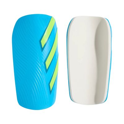 adidas Tiro EU Club Football Shin Guards Light Blue-Lime KA7842