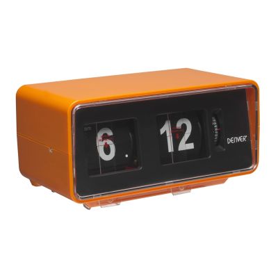 8. Denver CR-425 Retro Clock Radio Orange
