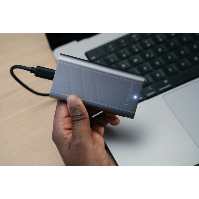 4. Verbatim TurboMetal SSD USB4 2TB USB Type-C USB4 Gen 2x2 Silver