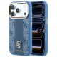 Guess 4G with Stripe Round and Classic Logos MagSafe Case for iPhone 17 Pro Max / 18 Pro Max - Blue