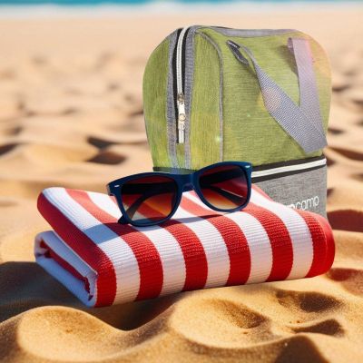 14. BAG WITH THERMAL INSULATING COMPARTMENT 23X13X27CM 7L ENERO CAMP