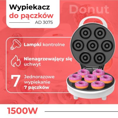 3. ADLER AD 3075 Donut Maker