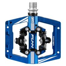 FUNN MAMBA S pedals single-sided blue