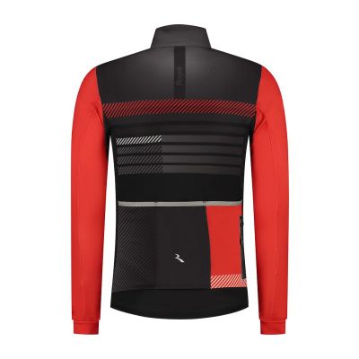 2. Rogelli STRYDE long sleeve shirt black and red 3XL