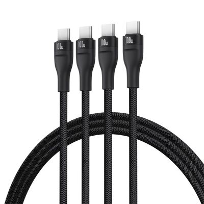 4. Baseus Flash Series 3 100W Cable 1.5m (Black)