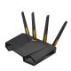 ASUS TUF Gaming AX3000 V2 Wireless Router Gigabit Ethernet Dual-band (2.4 GHz/5 GHz) Black, Orange